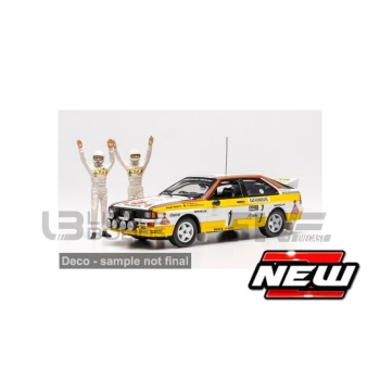 IXO 1/43 - AUDI Quattro A2 - Rallye Monte Carlo 1984