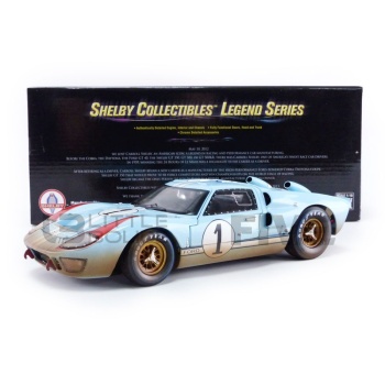 SHELBY COLLECTIBLES 1/18 - FORD GT 40 Mk II - Le Mans 1966 - End of Race