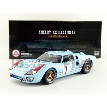 SHELBY COLLECTIBLES 1/18 - FORD GT 40 Mk II - Le Mans 1966