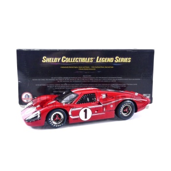 SHELBY COLLECTIBLES 1/18 - FORD GT 40 Mk IV - Winner Le Mans 1967