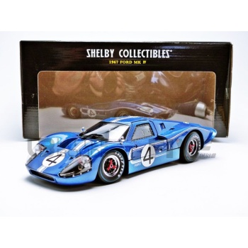 SHELBY COLLECTIBLES 1/18 - FORD GT 40 Mk IV - Le Mans 1967