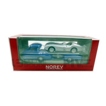 NOREV 1/64 - MERCEDES-BENZ Renntransporter + W196 - 1954