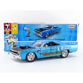 JADA TOYS 1/24 - PLYMOUTH Roadrunner - Wile E. Coyote - 1970