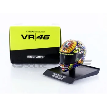 MINICHAMPS 1/10 - AGV Casque Rossi - Moto GP 2008