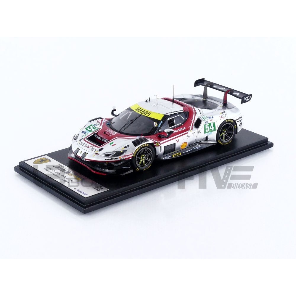 LSLM194 – LOOKSMART 1/43 - フェラーリ 296 LMGT3 - 2025 ル・マン 24