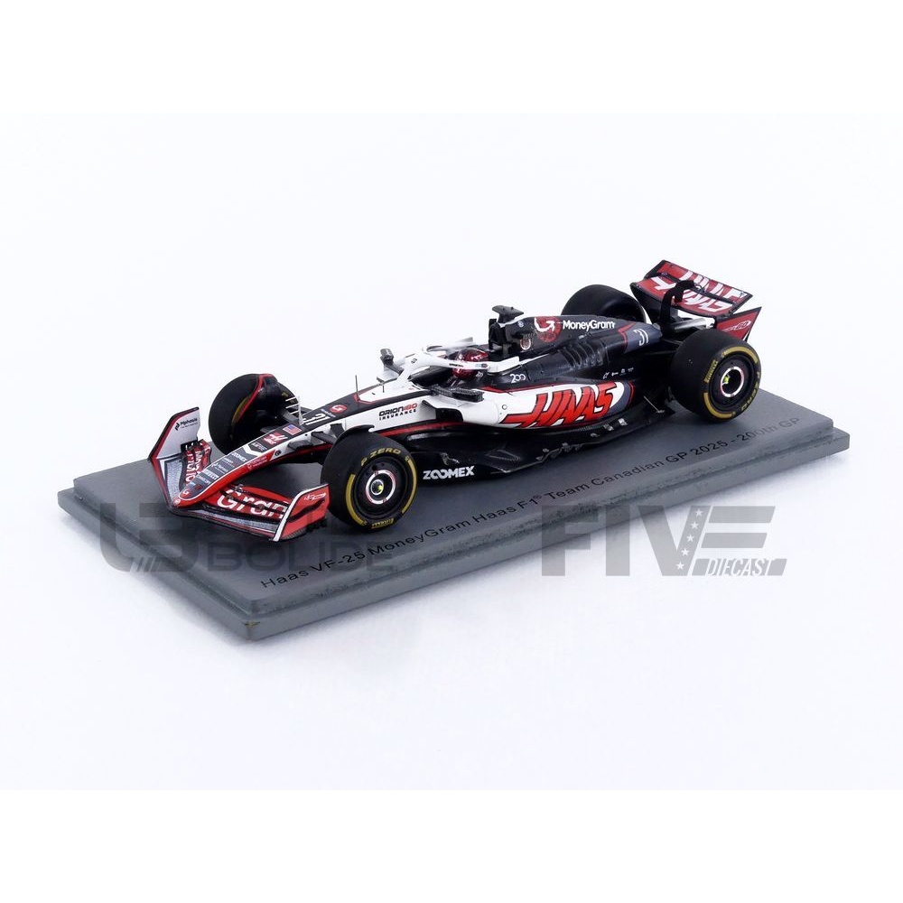 SPARKY RACING様　GCraft S9619 – SPARK 1/43 - HAAS F1 TEAM VF-25 - Canadian GP 2025 (E