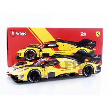 BBURAGO 1/18 - FERRARI 499P 3.0L Turbo V6 - Winner 24h Le Mans 2025