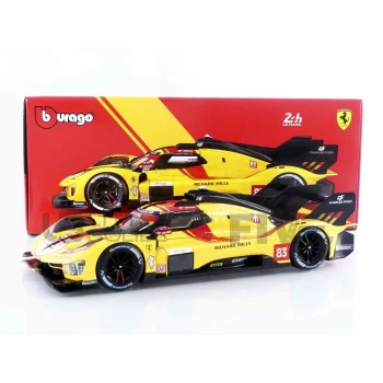 BBURAGO 1/18 - FERRARI 499P 3.0L Turbo V6 - Winner 24h Le Mans 2025