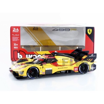BBURAGO 1/24 - FERRARI 499P 3.0L Turbo V6 - Winner 24h Le Mans 2025