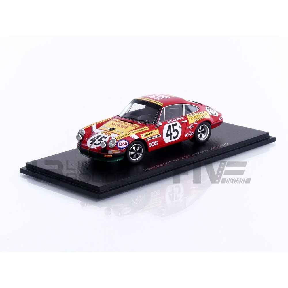 S9779 – SPARK 1/43 - PORSCHE 911 ST 2.5 - 24h Le Mans 1972