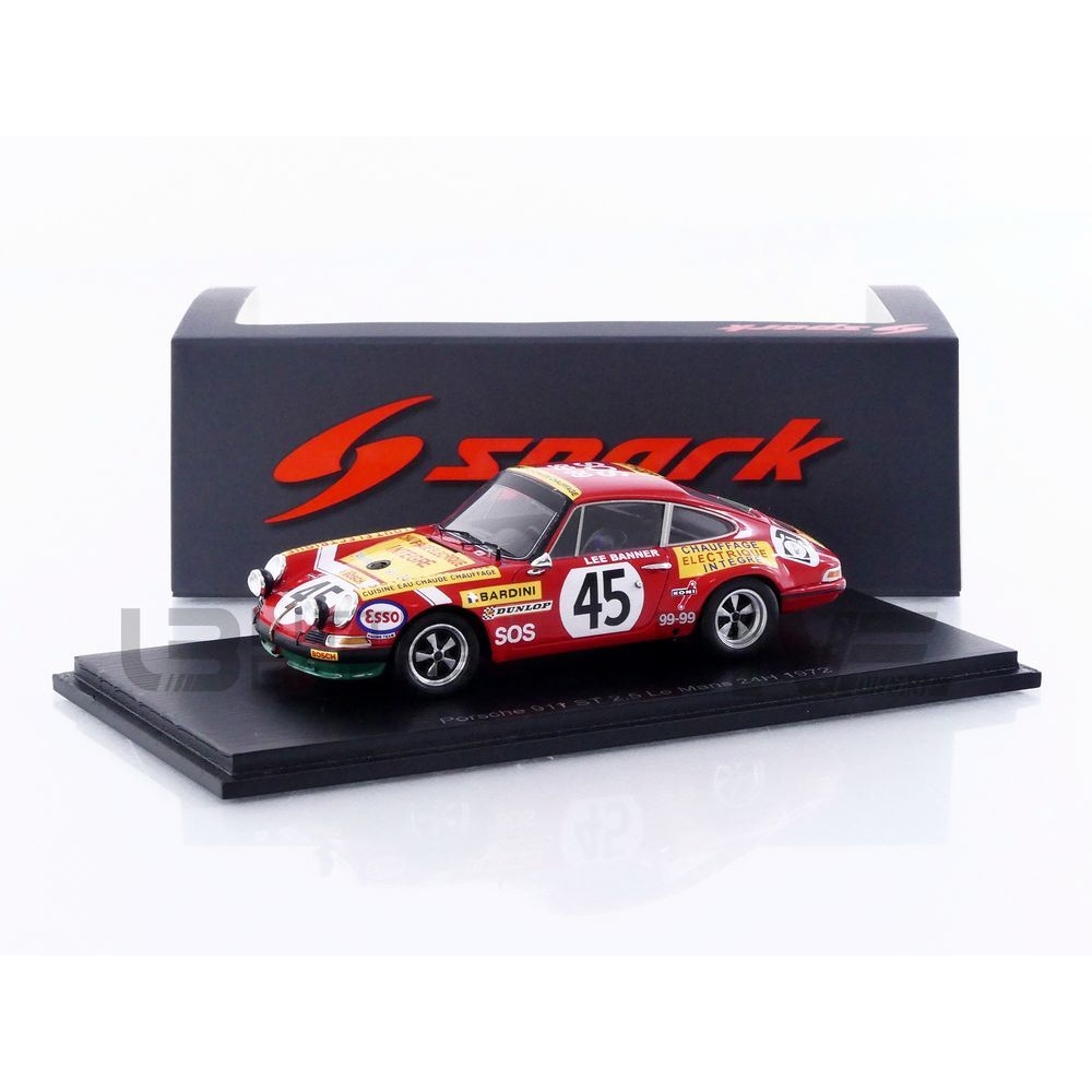 S9779 – SPARK 1/43 - PORSCHE 911 ST 2.5 - 24h Le Mans 1972