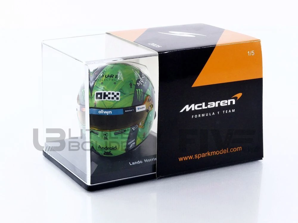 5HF235 – SPARK 1/5 - CASQUE Lando Norris - Las Vegas GP 2025