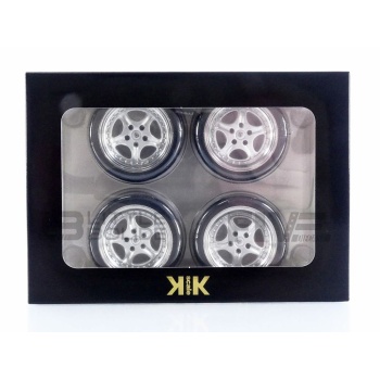 KK SCALE MODELS 1/12 - WHEELS Tyre / Wheel Set - Porsche Speedline - 1996