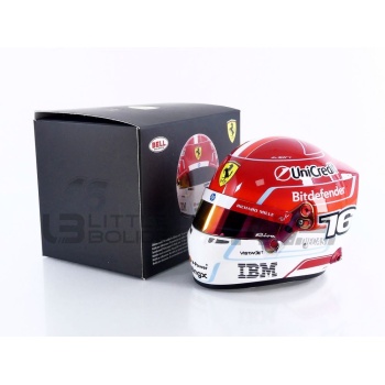 MINI HELMET 1/2 - CASQUE Charles Leclerc - Ferrari F1 2026