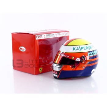 MINI HELMET 1/2 - CASQUE Charles Leclerc - Ferrari Monaco GP 2019