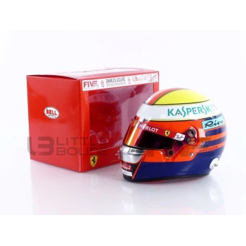 MINI HELMET 1/2 - CASQUE Charles Leclerc - Ferrari Monaco GP 2019