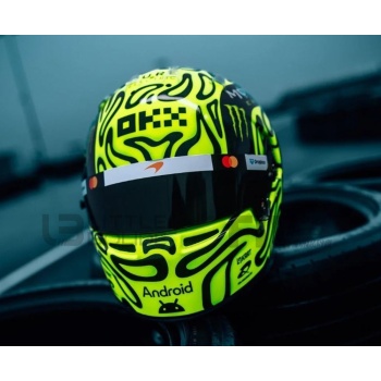 MINI HELMET 1/2 - CASQUE Lando Norris World Champion - McLaren 2026