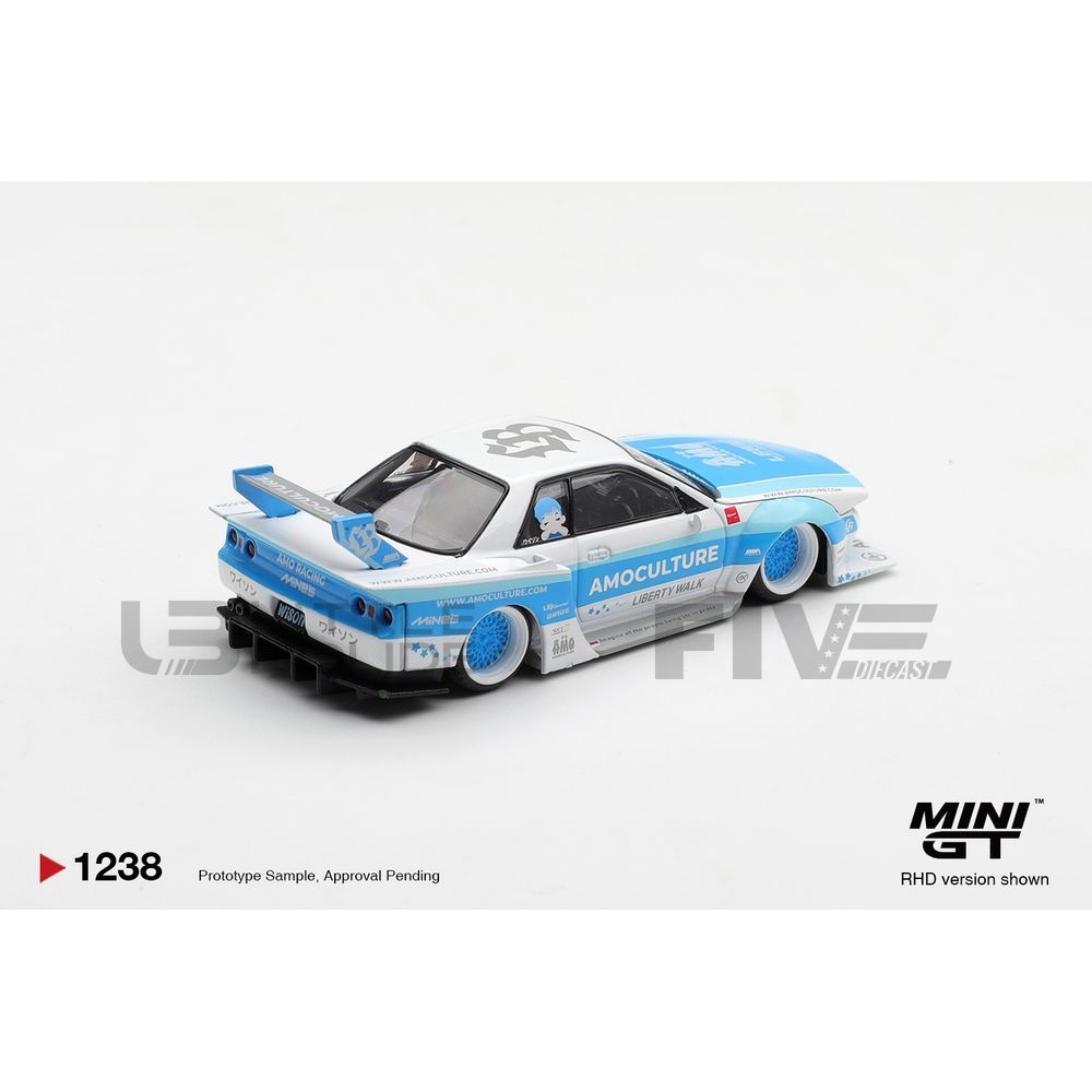 MGT01238-R – MINI GT 1/64 - NISSAN Skyline GTR (R32) LBWK Kaido Works ...
