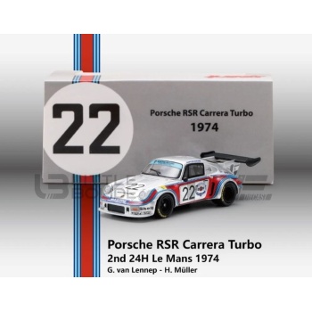 SPARK 1/64 - PORSCHE RSR Carrera Turbo - 2nd 24h Le Mans 1974