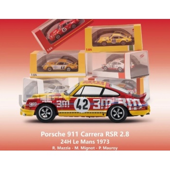 SPARK 1/64 - PORSCHE 911 Carrera RSR 2.8 - 24h Le Mans 1973