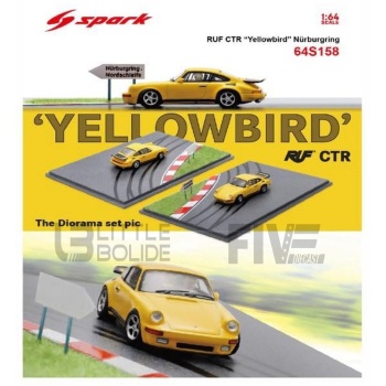 SPARK 1/64 - PORSCHE 911 (930) RUF CTR Prototype Nurburgring - 1987