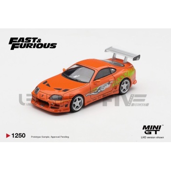 MINI GT 1/64 - TOYOTA Supra MK4 (A80) Fast and Furious 1  2001