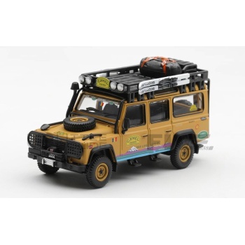 MINI GT 1/64 - LAND ROVER Defender 110 - Camel Trophy Tierra Del Fuego 1998