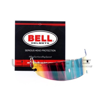 MINI HELMET 1/2 - ACCESSOIRES Bell Mini Helmet Visor Shield Red