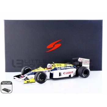 SPARK 1/18 - WILLIAMS FW11 - Winner British GP 1986 (N. Mansell)