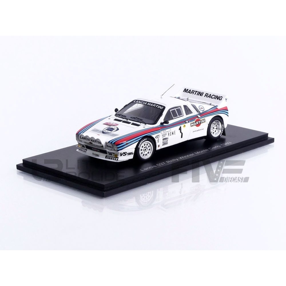 S9108 – SPARK 1/43 - LANCIA 037 - Winner Monte-Carlo Rally 1983