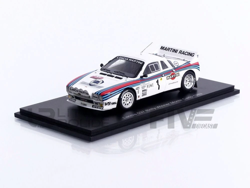 S9108 – SPARK 1/43 - LANCIA 037 - Winner Monte-Carlo Rally 1983