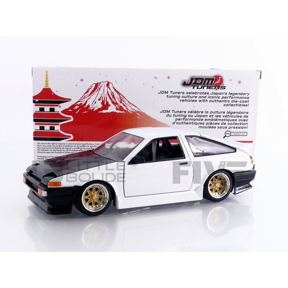35956W – JADA TOYS 1/24 - TOYOTA Trueno AE86 - 1986 - Little Bolide