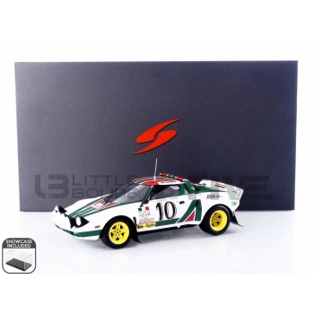SPARK 1/18 - LANCIA Stratos - Winner Rallye Monte-Carlo 1976