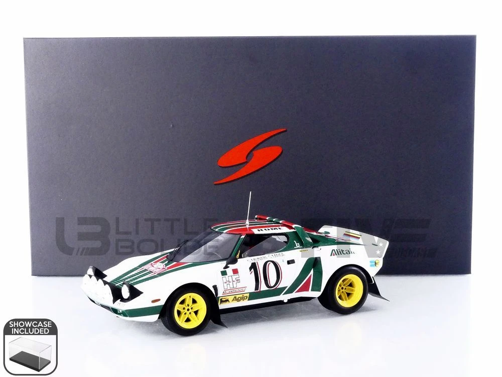 18S946 – SPARK 1/18 - LANCIA Stratos - Winner Rallye Monte-Carlo