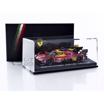 LOOKSMART 1/64 - FERRARI 499P Hypercar - 3rd 24h Le Mans 2024
