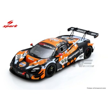 SPARK 1/18 - MCLAREN 720S GT3 Evo - 24h Spa 2025