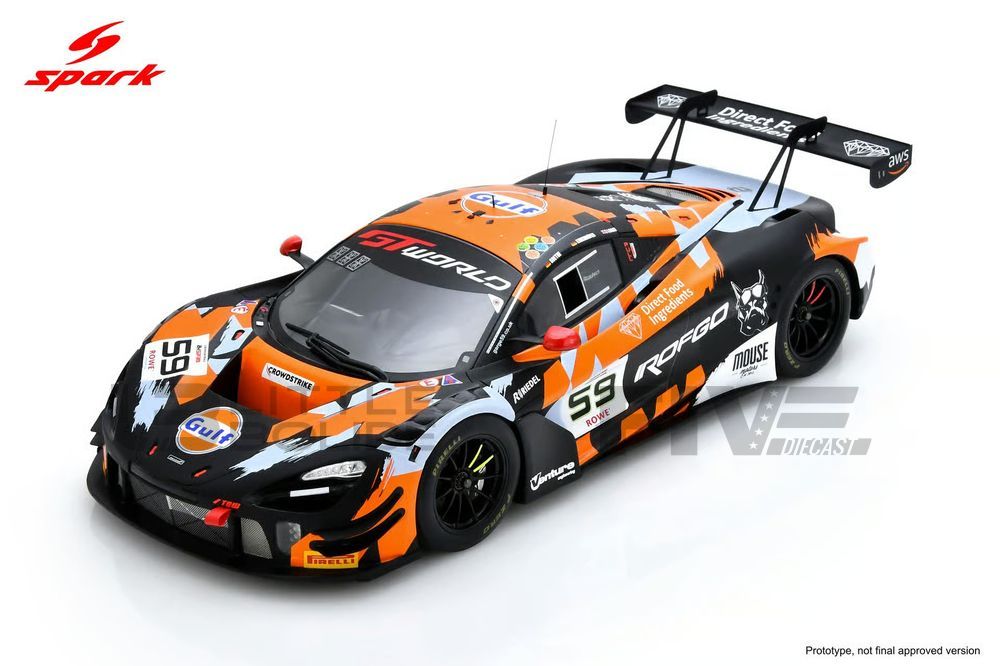 18SB082 – SPARK 1/18 - MCLAREN 720S GT3 Evo - 24h Spa 2025