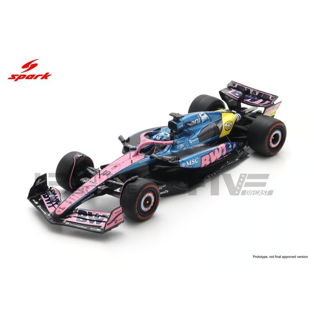 S9668 – SPARK 1/43 - ALPINE A525 - USA GP 2025 (P. Gasly) - Little
