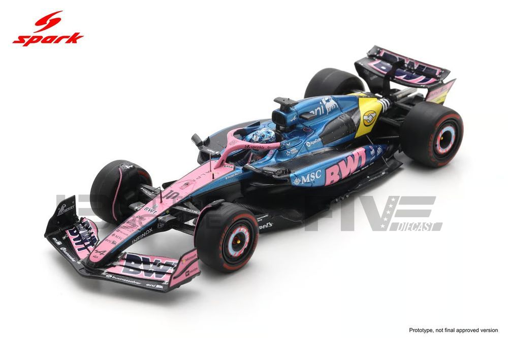 S9668 – SPARK 1/43 - ALPINE A525 - USA GP 2025 (P. Gasly) - Little
