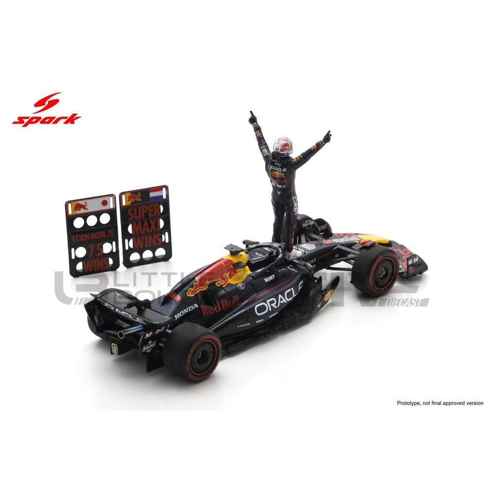 S9666 – SPARK 1/43 - RED BULL RB21 - Winner USA GP 2025 (M