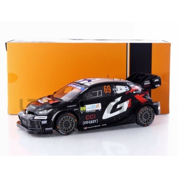 IXO 1/18 - TOYOTA GR Yaris Rally1- Winner Rallye Canary Islands 2025