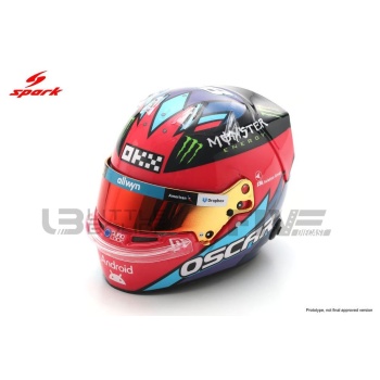 SPARK 1/5 - CASQUE Oscar Piastri - Las Vegas GP 2025
