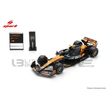SPARK 1/64 - MCLAREN MCL39 - World Champion 3rd Abu Dhabi GP 2025 (L. Norris)