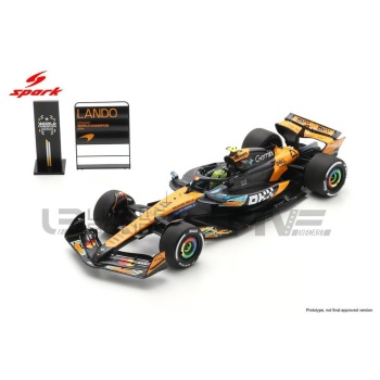 SPARK 1/18 - MCLAREN MCL39 - World Champion 3rd Abu Dhabi GP 2025 (L. Norris)