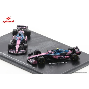 SPARK 1/64 - ALPINE A525 Set x2 Cars - GP Abu Dhabi 2025 (P. Gasly - F. Colapinto)
