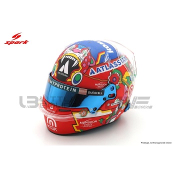 SPARK 1/5 - CASQUE Alexander Albon - Mexican GP 2025
