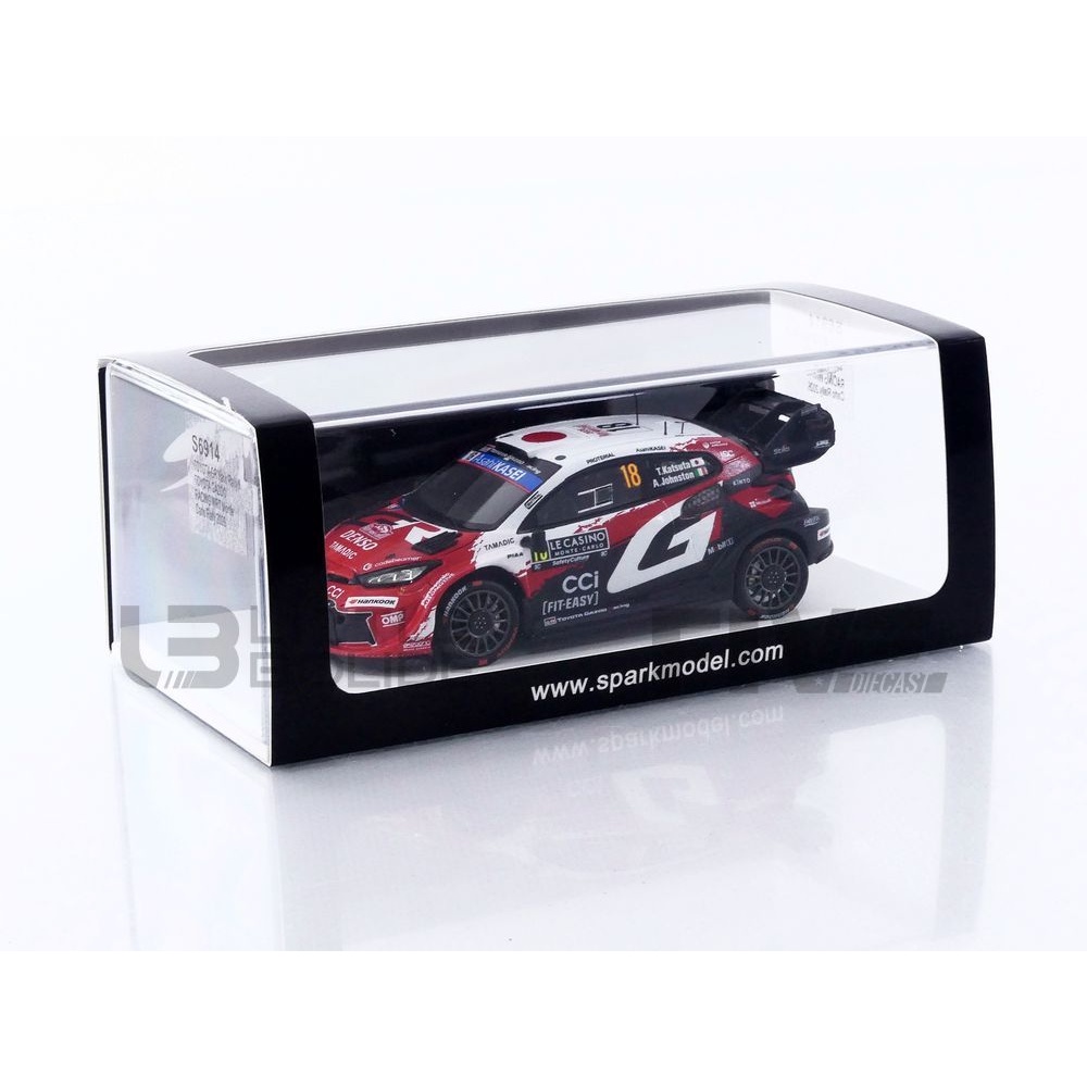 S6914 – SPARK 1/43 - TOYOTA GR Yaris Rally1 - Monte-Carlo Rally