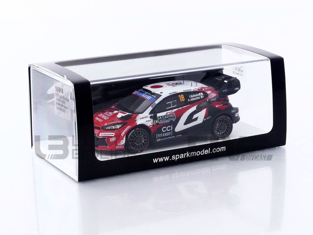 S6914 – SPARK 1/43 - TOYOTA GR Yaris Rally1 - Monte-Carlo Rally