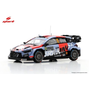 SPARK 1/43 - HYUNDAI i20 N Rally1 - Rallye Monte-Carlo 2026