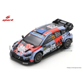SPARK 1/43 - HYUNDAI i20 N Rally1 - Rallye Monte-Carlo 2026
